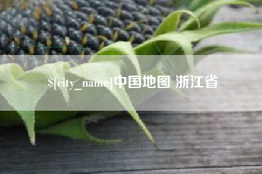 日照中国地图 浙江省