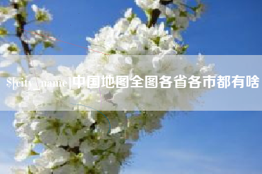 日照中国地图全图各省各市都有啥