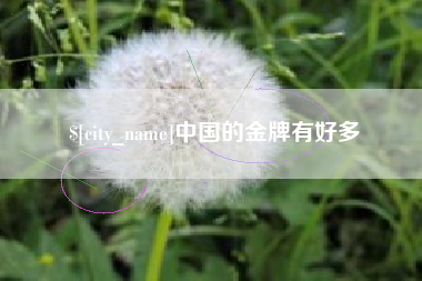 日照中国的金牌有好多