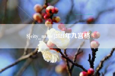 日照2821年九宫格
