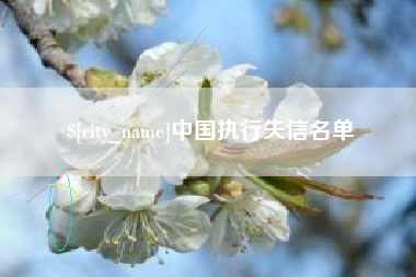 日照中国执行失信名单