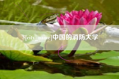 日照中国的消防大学