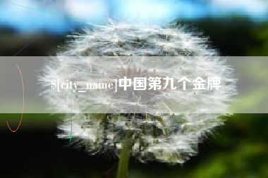 日照中国第九个金牌