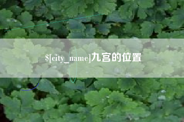 日照九宫的位置