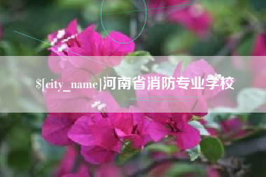 日照河南省消防专业学校