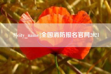 日照全国消防报名官网2021